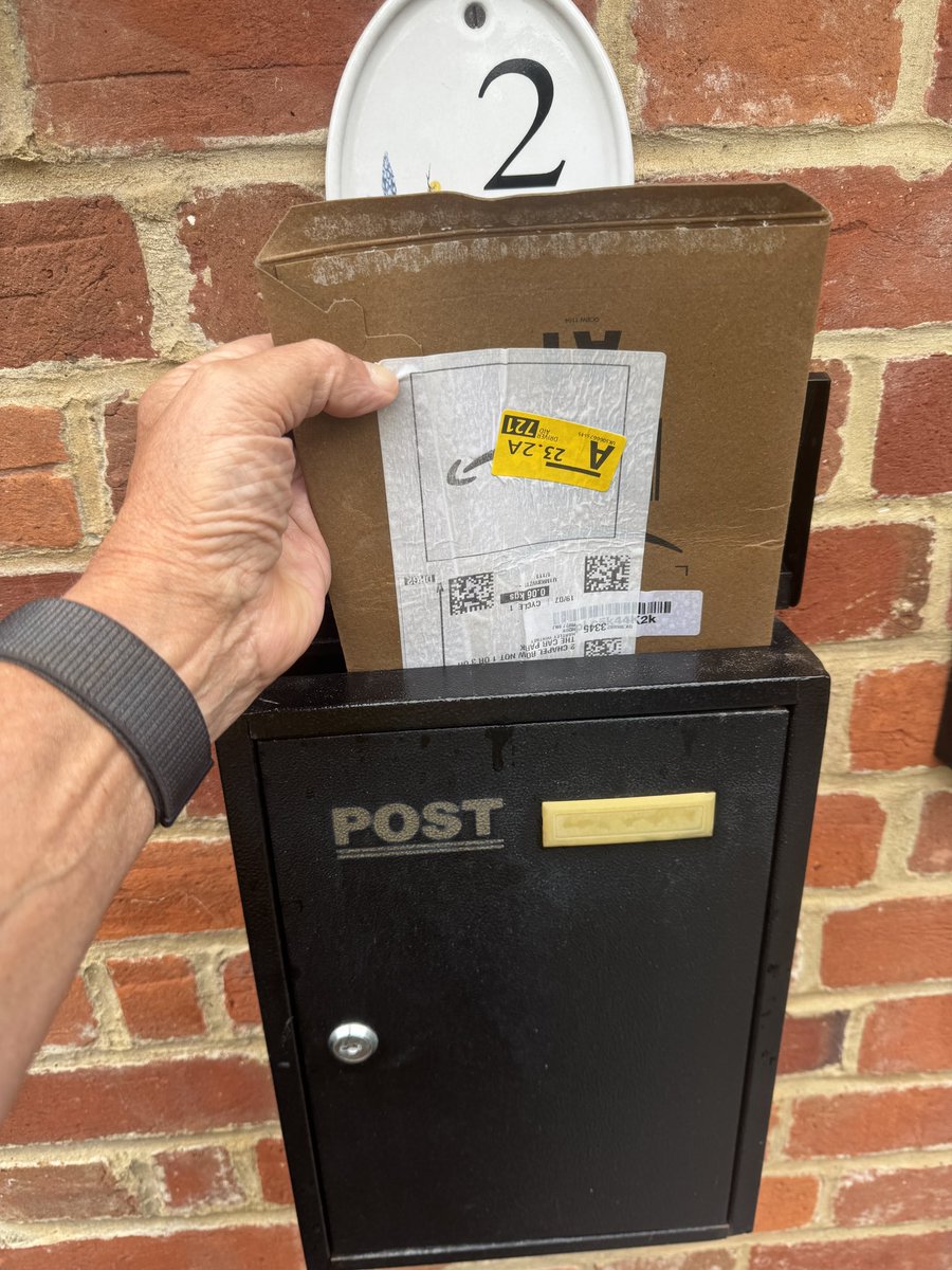 Dear <a href="/AmazonUK/">Amazon.co.uk</a> are all your delivery drivers completely brain-dead? Package left in the rain yesterday while was out. It would easily have fitted in the letter box next to our front door. Words really do fail me at times like this.