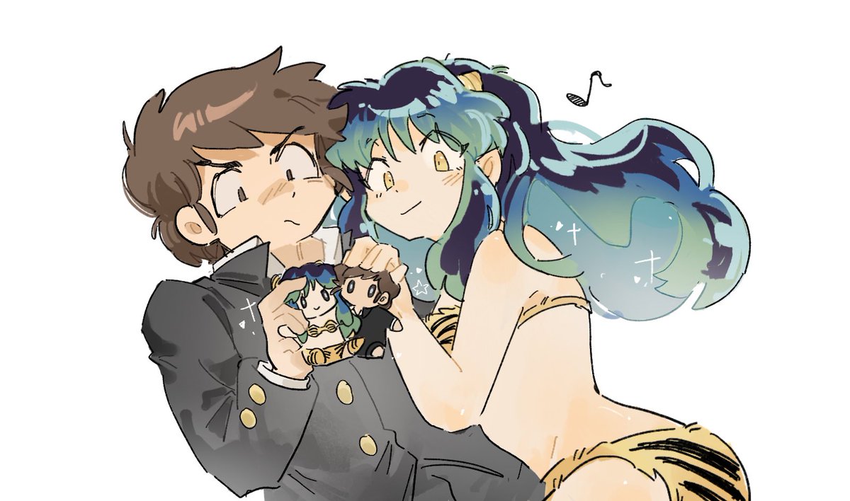 (=´∀｀｜´∀｀=)
#あたラム #うる星やつら