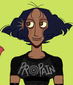 IRRONFISH's tweet image. Part of a new ref I made for artfight