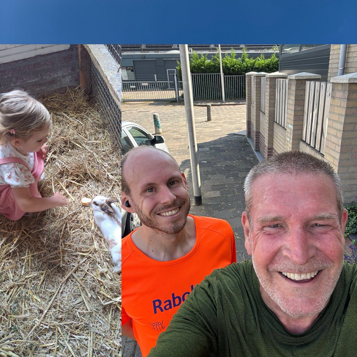 Gert1962's tweet image. Natuurlijk een rondje hardgelopen met mijn zoon op deze wat benauwde zondagmorgen. Het waren 8 warme pittige kilometers deze keer. Ook nog even gespeeld met mijn leuke kleindochter 🌤️🏃‍♂️😄 @loopmaatjes #hartrevalidatie #running #runforfun #hardlopen @hardloopvriend