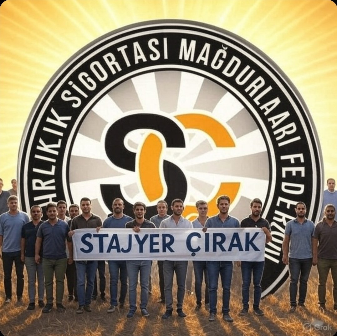 Yakup Ersoy (@yersoy) on Twitter photo ‼️ZAMANI GELDİ GEÇTİ‼️
🔻STAJYER & ÇIRAĞA MÜJDE GELMEDİ AMA 3308 NOLU SANDIKTAN STAJYER & ÇIRAK ÇIKTI❗️
🔻STAJ & ÇIRAKLIK SİGORTASI SGK BAŞLANGICI OLMALIDIR❗️
<a href="/Selinsabit/">SelinSabit</a>
<a href="/aslihanguvenilr/">Aslıhan Güvenilir</a>
<a href="/ezgigozeger/">Ezgi Gözeger</a>
Ersoy Y
#Staj
#Çıraklık
#Sigortası
#Başlangıç
#Olsun ‼️ZAMANI GELDİ GEÇTİ‼️
🔻STAJYER & ÇIRAĞA MÜJDE GELMEDİ AMA 3308 NOLU SANDIKTAN STAJYER & ÇIRAK ÇIKTI❗️
🔻STAJ & ÇIRAKLIK SİGORTASI SGK BAŞLANGICI OLMALIDIR❗️
<a href="/Selinsabit/">SelinSabit</a>
<a href="/aslihanguvenilr/">Aslıhan Güvenilir</a>
<a href="/ezgigozeger/">Ezgi Gözeger</a>
Ersoy Y
#Staj
#Çıraklık
#Sigortası
#Başlangıç
#Olsun