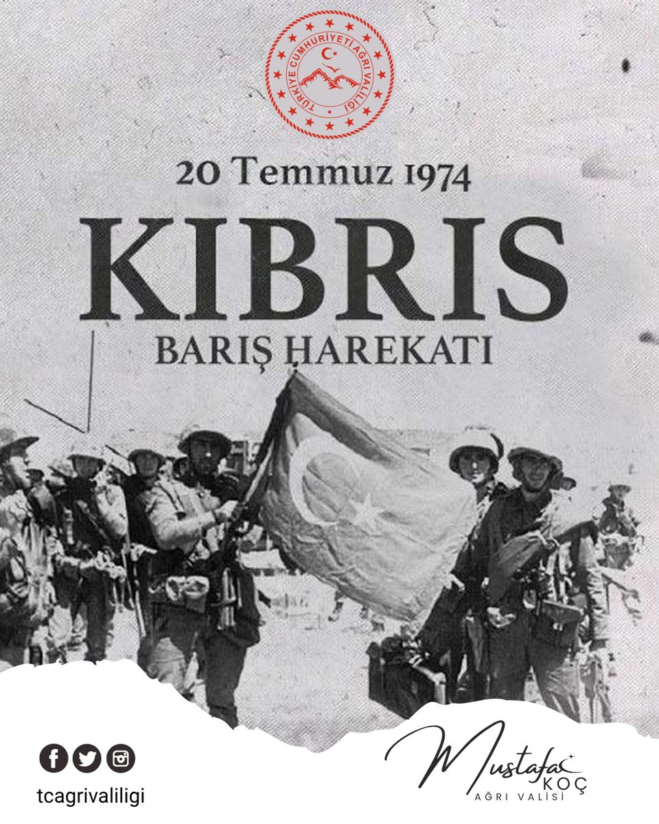 Milletimizin huzur ve güvenliği için sergilenen kararlı duruşun, mazlumların yanında yer alma iradesinin ve barışı tesis etme sorumluluğunun en anlamlı tezahürlerinden biri olan Kıbrıs Barış Harekâtı; Kıbrıs Türk halkının maruz kaldığı zulme son vermek amacıyla gerçekleştirilmiş