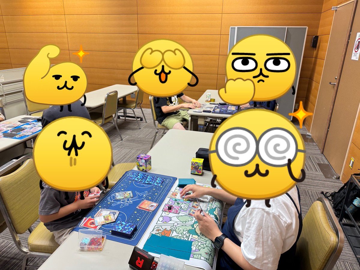 pokemudo's tweet photo. 無事イベント終了しました。
前回と同じくらいの人数がご参加いただけましたがキャパを広げたおかげでゆったりのんびり対戦できたのではないかと思います。
改めてご参加いただいた方々ありがとうございました。
私事ながら第二子出産が9月予定なので次回は年末くらいにできればなと考えております。 https://t.co/HuYIVmlA7J