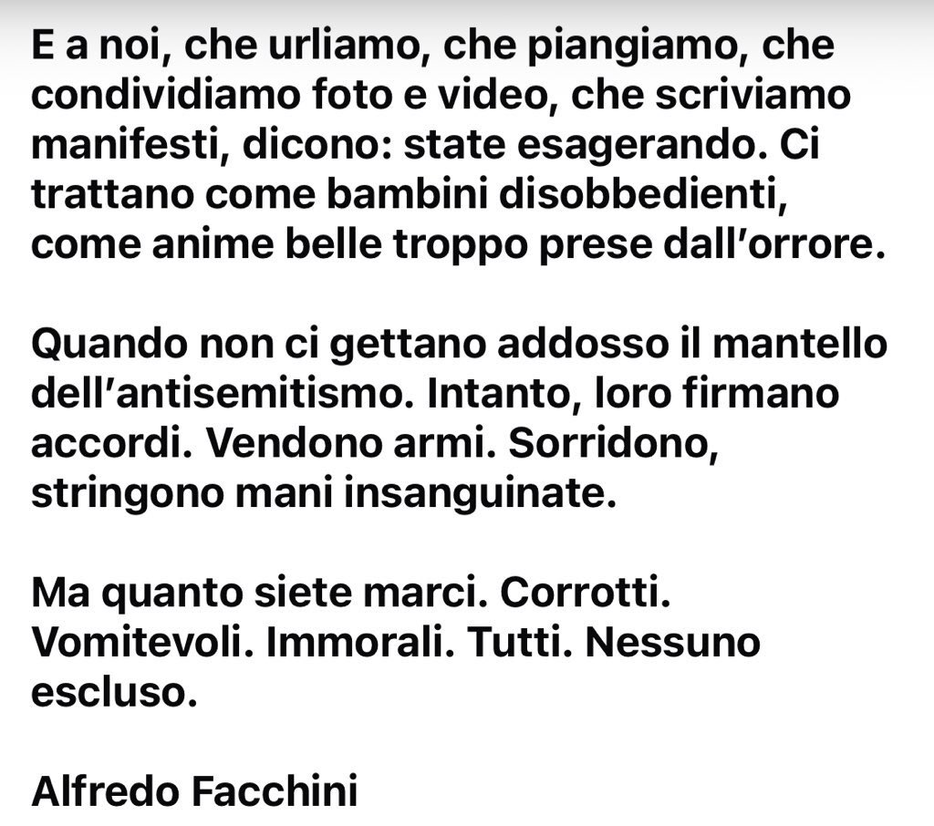 streetcnina's tweet image. A STOMACO VUOTO
Corpi smagriti, occhi infossati, gambe che non reggono più. Bambini che perdono conoscenza. Madri che vomitano acqua sporca. Padri che vagano tra le macerie cercando zucchine marce.
Nessun alimento. Nessuna medicina. Nessun rifugio. Solo fame.
#Gaza