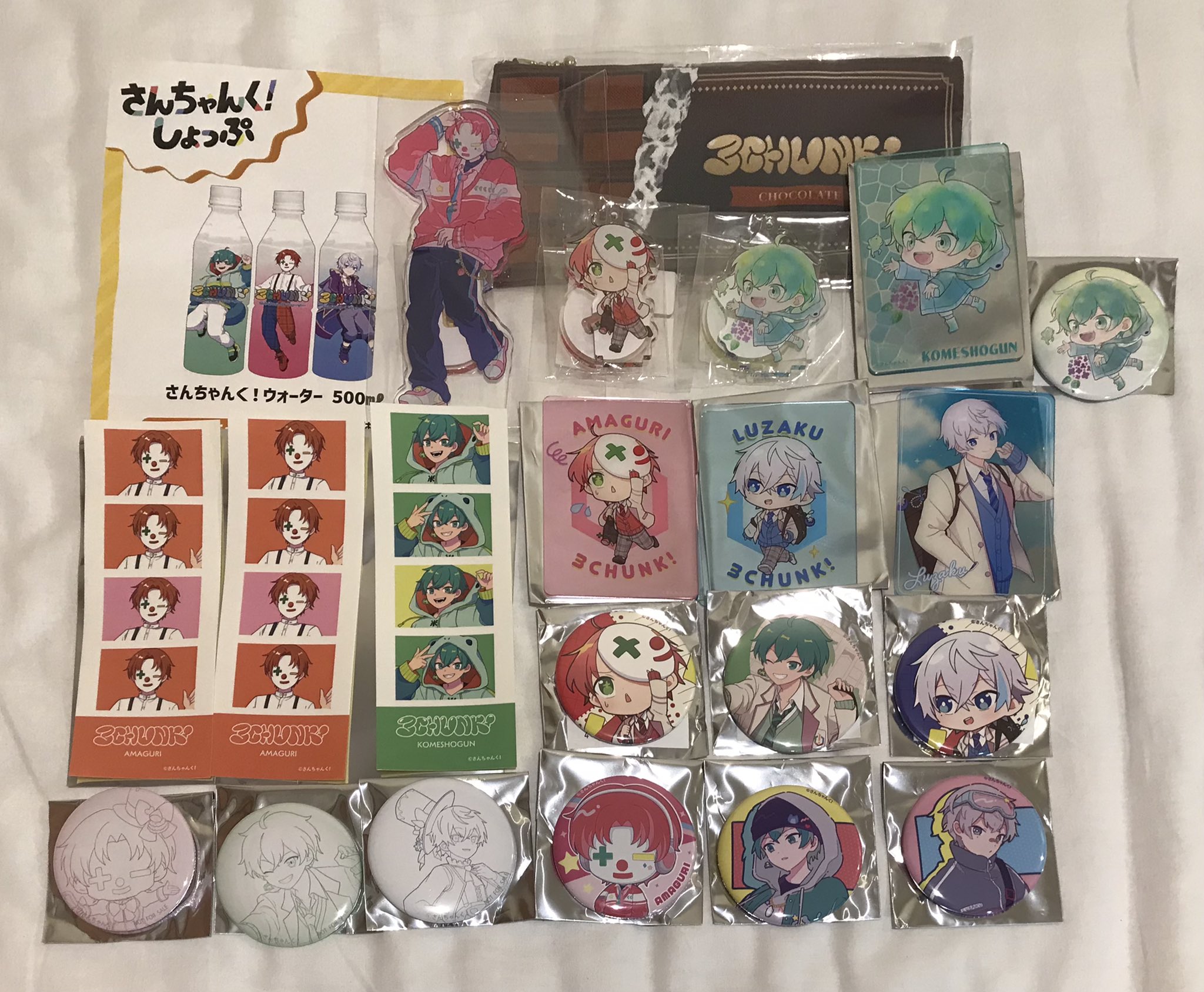 ドズル社 さんちゃんく アツクラ 缶バッジ ドズル社 #公式ファンタグ入りカプセル缶バッジ｜商品情報