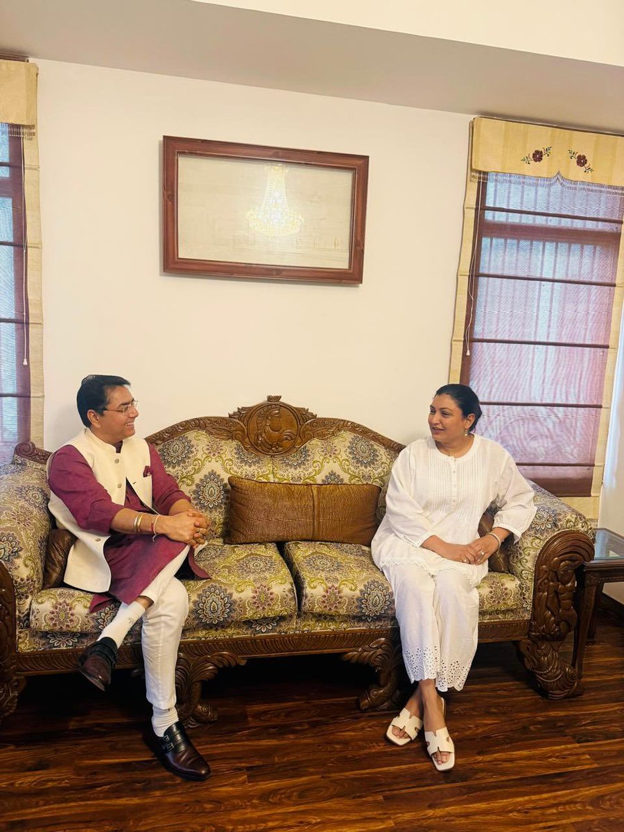 MLA from Kharar Anmol Gagan resignation is not accepted by party. Today, she met AAP Party President Aman Arora, She will keep working for the Kharar constituency