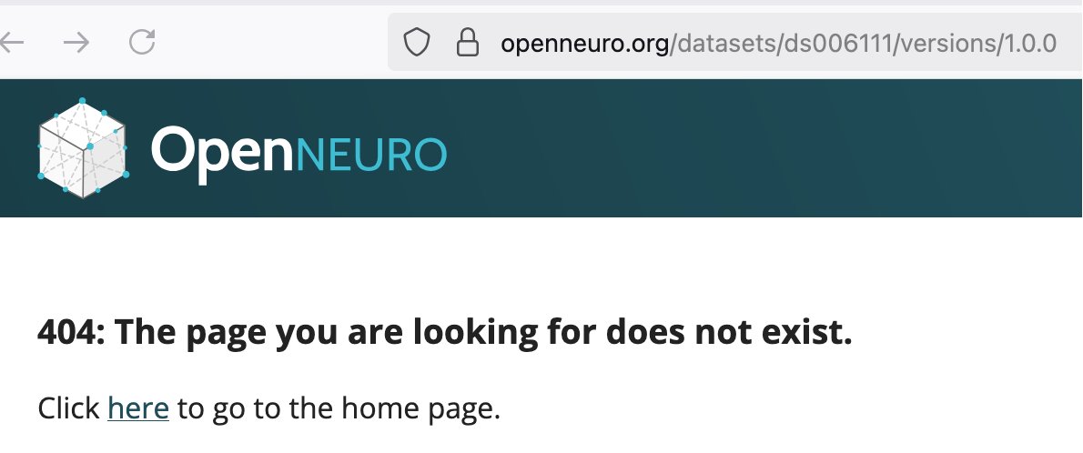 Hu Chuan-Peng | @hcp4715.bsky.social (@hcp4715) on Twitter photo This article reads interesting and has a data availability statement.
But the url (openneuro.org/datasets/ds006…) does not work.
<a href="/NatureComms/">Nature Communications</a> <a href="/OpenNeuroOrg/">OpenNeuro.org</a> This article reads interesting and has a data availability statement.
But the url (openneuro.org/datasets/ds006…) does not work.
<a href="/NatureComms/">Nature Communications</a> <a href="/OpenNeuroOrg/">OpenNeuro.org</a>