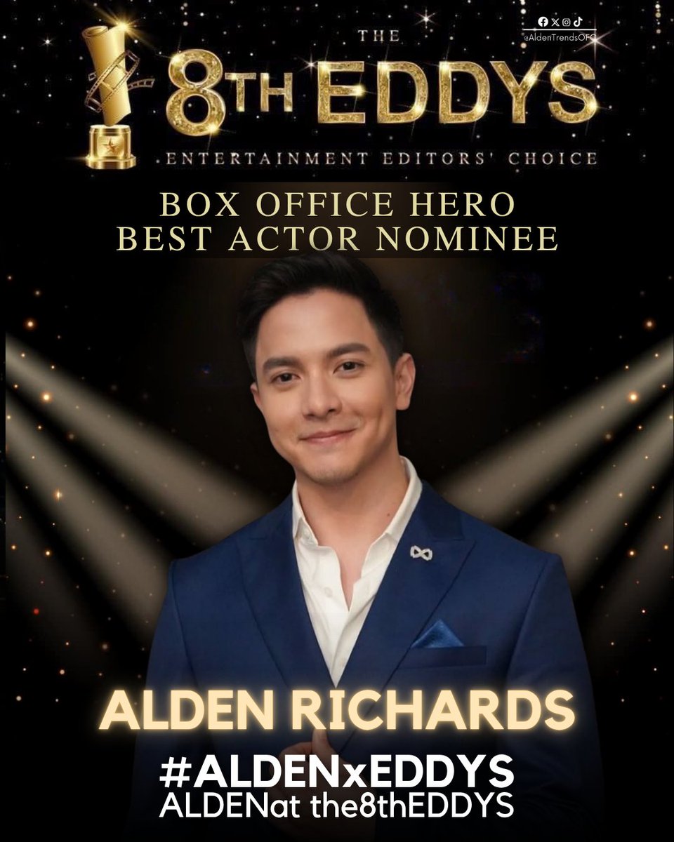 𝗛𝗘.𝗗𝗜𝗗.𝗜𝗧.𝗔𝗚𝗔𝗜𝗡. 😎

Our 𝗣𝗵𝗲𝗻𝗼𝗺𝗲𝗻𝗮𝗹 𝗕𝗼𝘅 𝗢𝗳𝗳𝗶𝗰𝗲 𝗞𝗶𝗻𝗴, 𝐀𝐋𝐃𝐄𝐍 𝐑𝐈𝐂𝐇𝐀𝐑𝐃𝐒, bags the 𝗕𝗼𝘅 𝗢𝗳𝗳𝗶𝗰𝗲 𝗛𝗲𝗿𝗼 award for the 2nd straight year at the 𝟖𝘁𝗵 𝗘𝗻𝘁𝗲𝗿𝘁𝗮𝗶𝗻𝗺𝗲𝗻𝘁 𝗘𝗱𝗶𝘁𝗼𝗿𝘀’ 𝗖𝗵𝗼𝗶𝗰𝗲 𝗔𝘄𝗮𝗿𝗱𝘀! 🎉

And