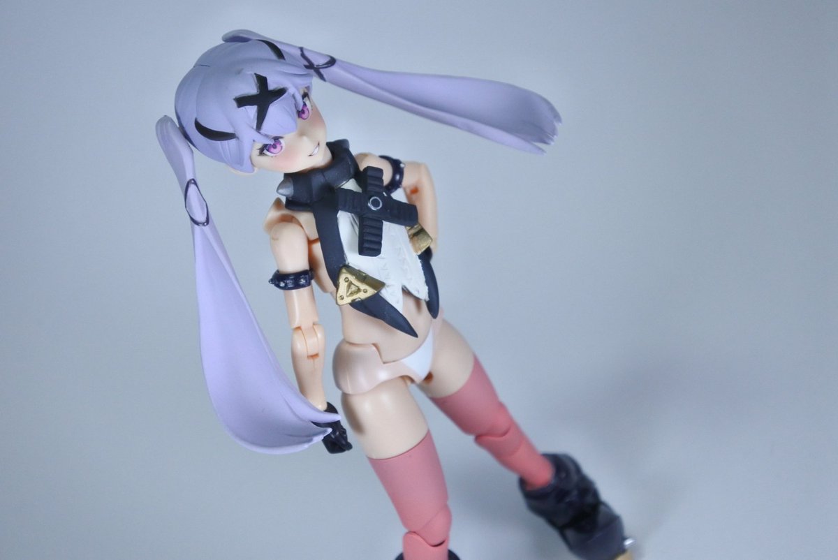 smoking_pistol's tweet image. メガミデバイスを改造して、ベイビーラズを再現しました
#メガミデバイス
#武装神姫