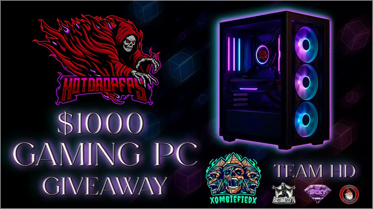 xombiefiedx (@xombiefiedx) on Twitter photo 🔥 ONLY 5 DAYS LEFT! 🔥
@HotDropFPS & #TeamHD are turning up the heat this July with the ULTIMATE PC GIVEAWAY! 💻💥
🚨 Secret codes are hidden on <a href="/hotdropfps/">HotDropFPS</a>, <a href="/xombiefiedx/">xombiefiedx</a>, & <a href="/RastaMessyTV/">RastaMessyTV</a> Twitch streams via channel point redemptions 👀
🎯 Score a BRAND NEW $1000 <a href="/NZXT/">NZXT</a> GAMING 🔥 ONLY 5 DAYS LEFT! 🔥
@HotDropFPS & #TeamHD are turning up the heat this July with the ULTIMATE PC GIVEAWAY! 💻💥
🚨 Secret codes are hidden on <a href="/hotdropfps/">HotDropFPS</a>, <a href="/xombiefiedx/">xombiefiedx</a>, & <a href="/RastaMessyTV/">RastaMessyTV</a> Twitch streams via channel point redemptions 👀
🎯 Score a BRAND NEW $1000 <a href="/NZXT/">NZXT</a> GAMING