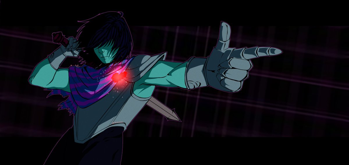 Kris from the hit game #DELTARUNE