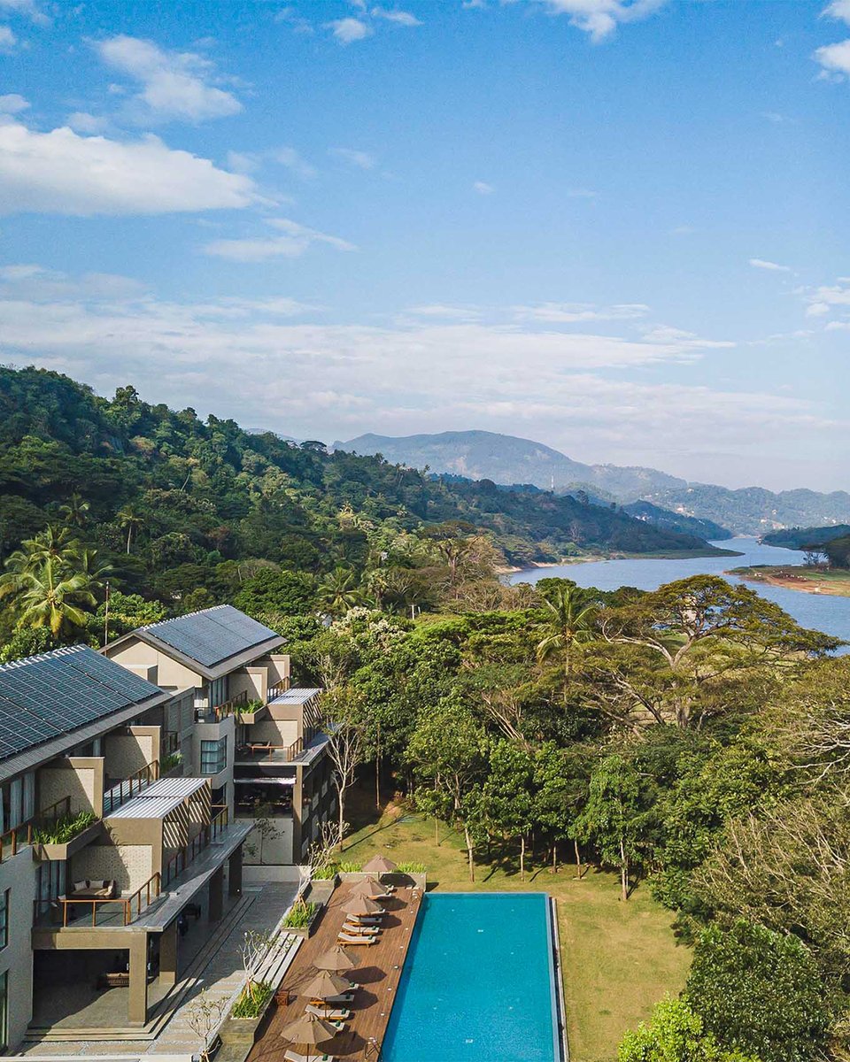 CeylonInsider's tweet photo. Discover a sophisticated blend of art, culture, and luxury at Jetwing Kandy Gallery. This elegant hotel, nestled by the Mahaweli River in Kandy, offers a serene and stylish escape. The design throughout the hotel pays homage to the rich artistic heritage of the Kandyan kingdom, creating a sense of place and history. Relax in your beautifully appointed room, take a dip in the long swimming pool, or enjoy delicious cuisine with tranquil river views. It’s a perfect, peaceful base from which to explore the cultural capital, offering a contemporary take on Kandyan hospitality.

Design your Sri Lanka holiday now: https://t.co/eblRtqGTmu

When staying in a cultural city like Kandy, do you prefer a hotel that feels modern and contemporary, or one that is steeped in traditional design and history? What’s your style?