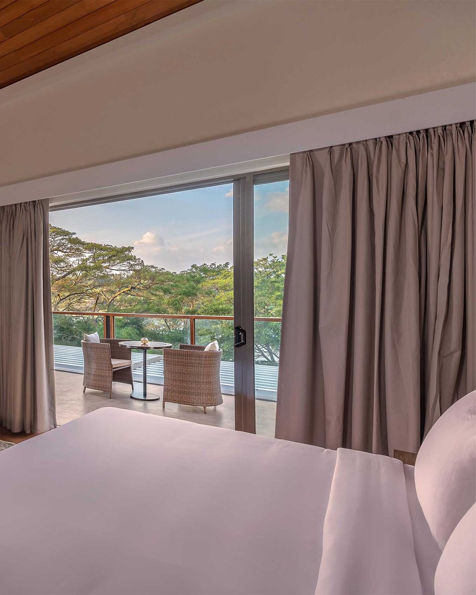 CeylonInsider's tweet photo. Discover a sophisticated blend of art, culture, and luxury at Jetwing Kandy Gallery. This elegant hotel, nestled by the Mahaweli River in Kandy, offers a serene and stylish escape. The design throughout the hotel pays homage to the rich artistic heritage of the Kandyan kingdom, creating a sense of place and history. Relax in your beautifully appointed room, take a dip in the long swimming pool, or enjoy delicious cuisine with tranquil river views. It’s a perfect, peaceful base from which to explore the cultural capital, offering a contemporary take on Kandyan hospitality.

Design your Sri Lanka holiday now: https://t.co/eblRtqGTmu

When staying in a cultural city like Kandy, do you prefer a hotel that feels modern and contemporary, or one that is steeped in traditional design and history? What’s your style?