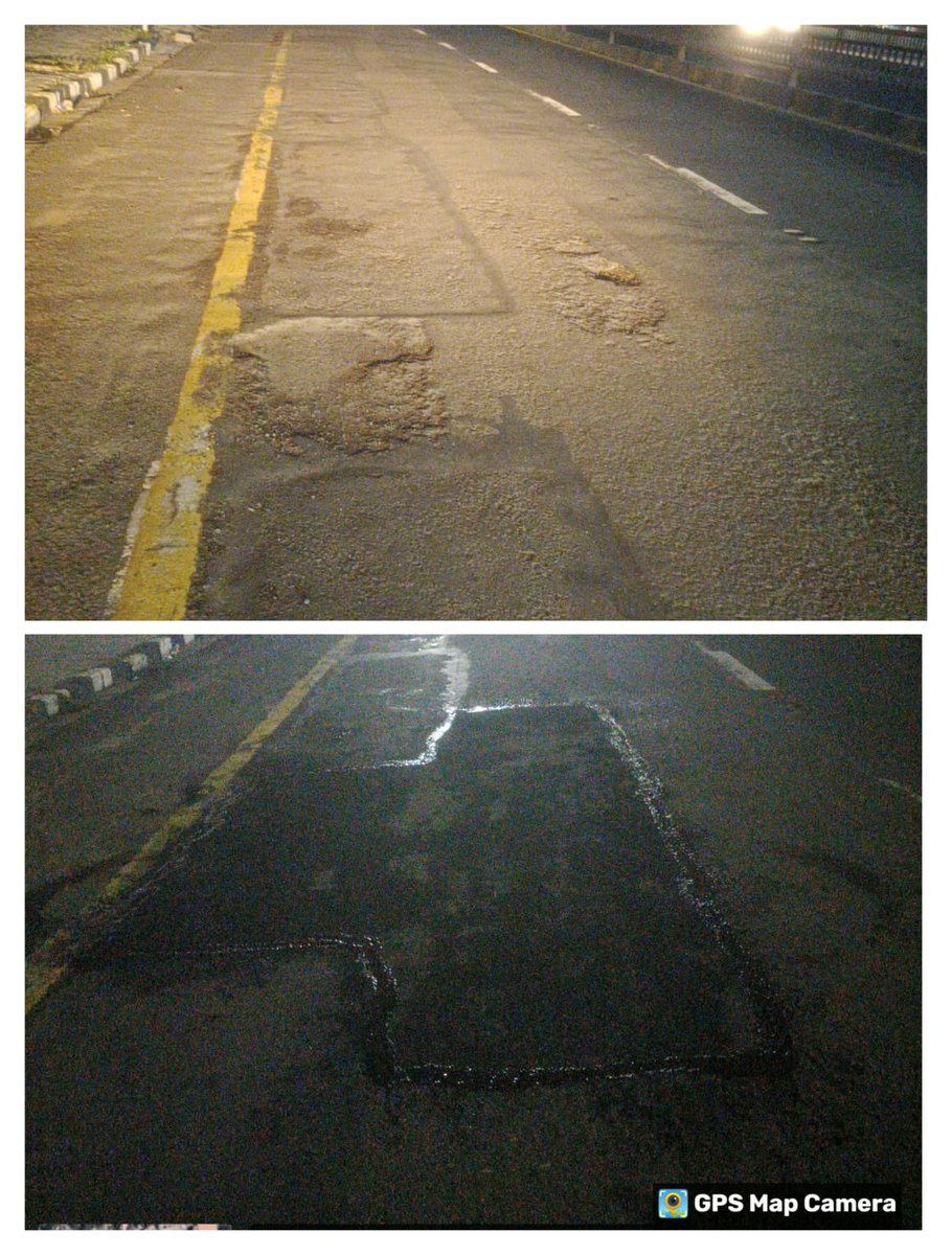 AmdavadAMC's tweet image. Infrared patchwork has been completed at various locations in Jodhpur Ward. This will improve road quality and ensure safer travel for residents.

#InfraredPatchwork #RoadRepair #AMCRoadWorks #SmoothRidesAhead #UrbanDevelopment #AMC