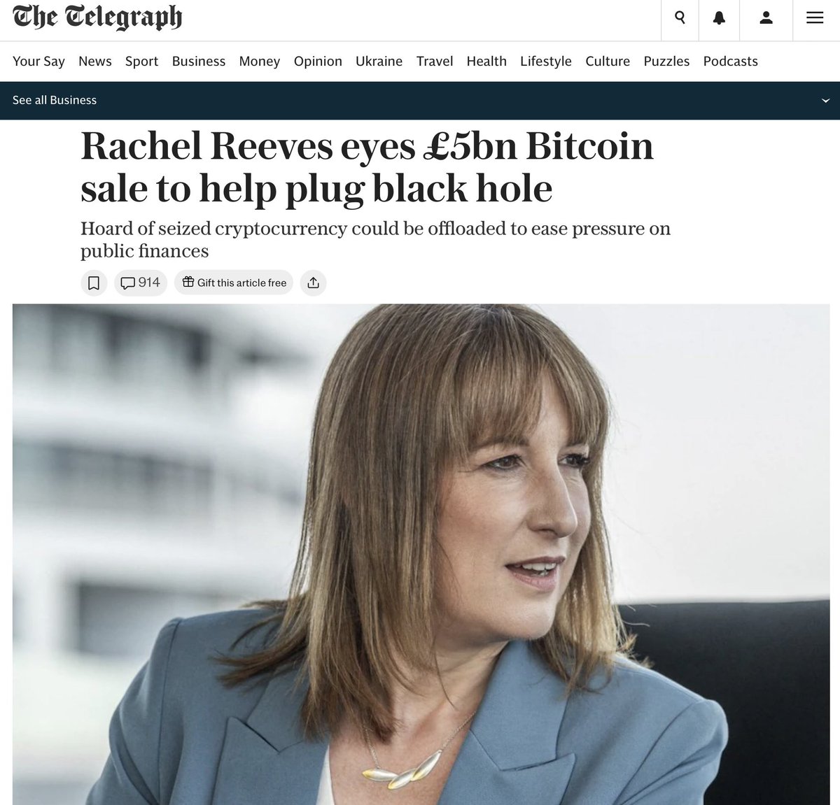 BitcoinconfIRL's tweet image. Will Rachel Reeves use the 60,000 Bitcoin that the UK 🇬🇧 holds to plug their deficit