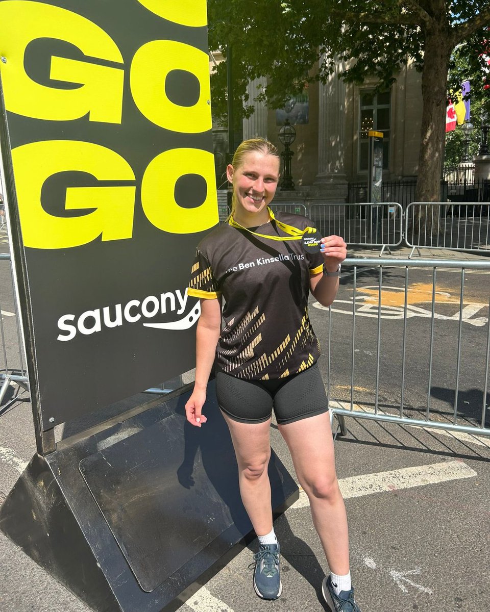 kinsellatrust's tweet image. A huge well done to the 12 amazing runners who took on the @TheLondon10K last Sunday – including many from @EveryoneActive, who chose us as their Charity of the Year! 🏃♀️
Together, they raised an incredible £3,512 🎯 – a huge achievement that will make a real difference. 💜