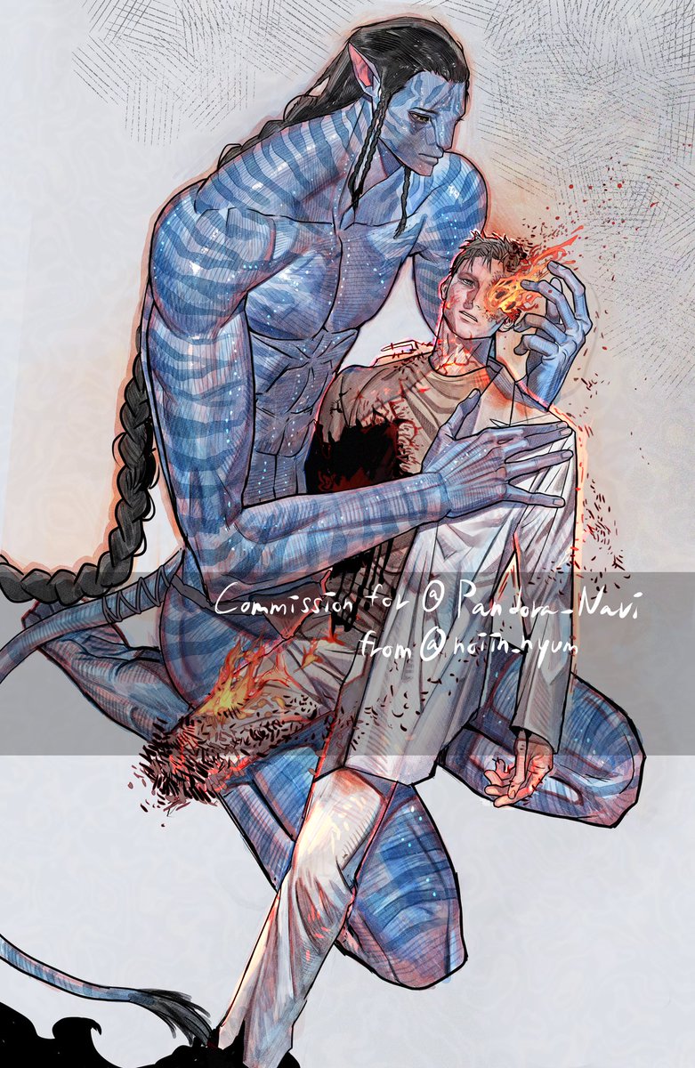 noiin_nyum's tweet image. Commission for @/ Pandora_Navi_ !
나는 당신을 본 적이 없었다.
#jakesully #Tomsully #avatar