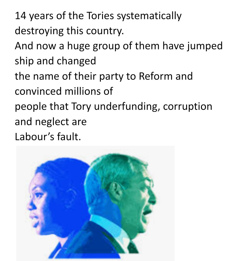 Vote Reform and get the Tories in fancy dress