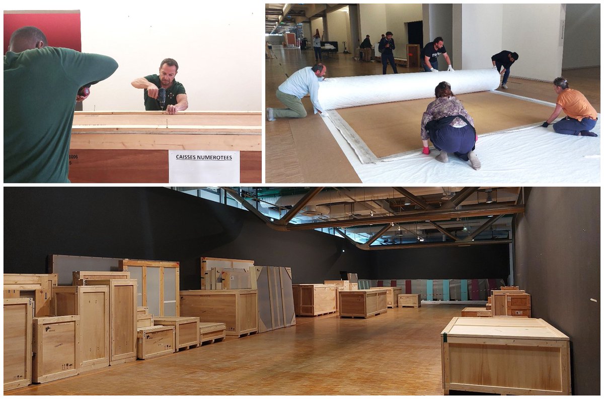FC_actu's tweet image. Centre Pompidou, à Paris : le chantier "titanesque" du déménagement.
La mise en caisse d'un tableau monumental de Fernand Léger a signé la fin d'une phase importante, avant cinq ans de désamiantage et de restauration du bâtiment.
Reportage
radiofrance.fr/franceculture/…