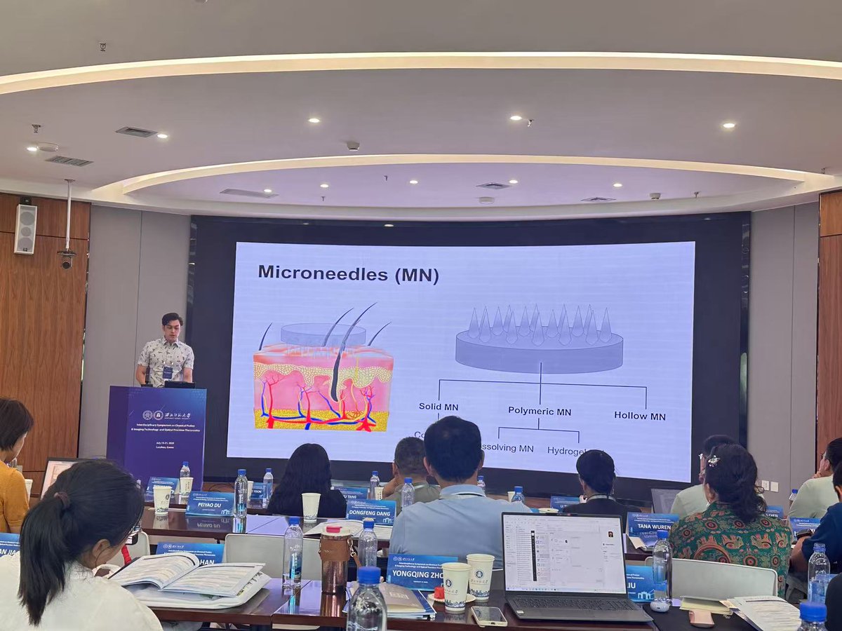 gohchoonfu (@gohchoonfu) on Twitter photo Excellent time in Northwest Normal University, Lanzhou, sharing our #microneedle work for #topical & #transdermal #drugdelivery & an eye opening time for me. Thanks Prof Li Ping for the invitation! This is a great time to meet <a href="/prscap/">Charareh Pourzand</a> & Prof Julia Zhong again! #pharmaceutics Excellent time in Northwest Normal University, Lanzhou, sharing our #microneedle work for #topical & #transdermal #drugdelivery & an eye opening time for me. Thanks Prof Li Ping for the invitation! This is a great time to meet <a href="/prscap/">Charareh Pourzand</a> & Prof Julia Zhong again! #pharmaceutics