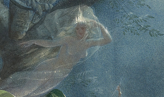 pmamtraveller's tweet image. John Simmons - A Midsummer Night's Dream (details)