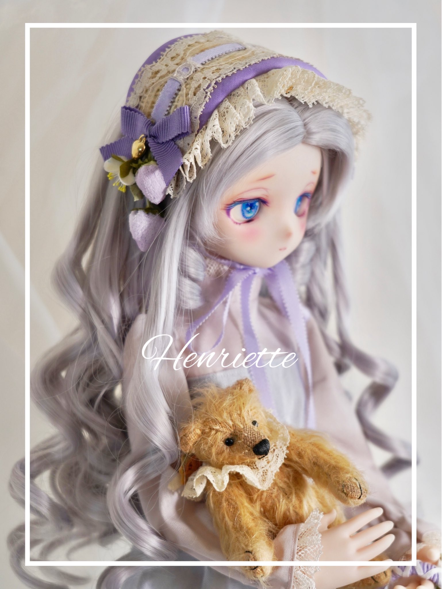 ★ Classic Dollハーフボンネット★ Classic Doll Half Bonnet by Angelic Pretty