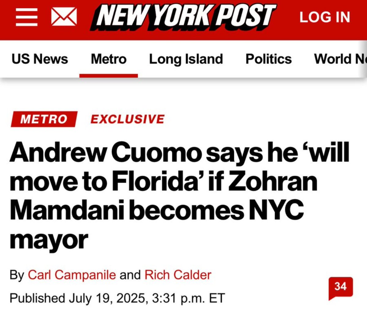 MaytalKowalski's tweet image. Maybe don't vote for the guy who admits he won't stay and fight if he doesn't get his way, I dunno.