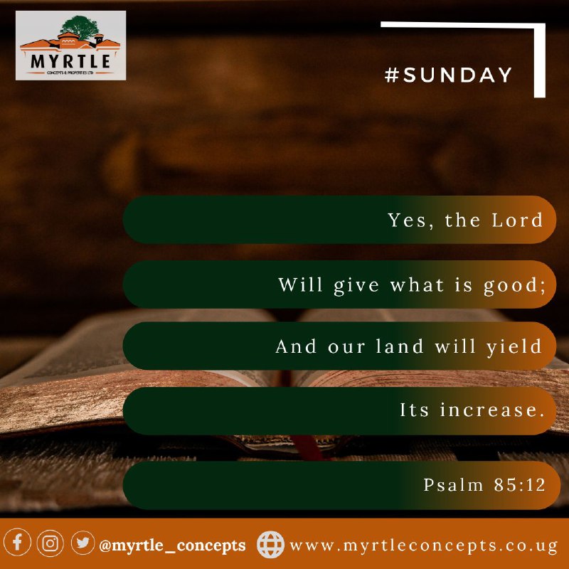 myrtle_concepts's tweet image. The Lord Will Provide
When God moves, He brings abundance, favor, and provision, not just spiritually, but also in the land and in our lives. Trust in His timing; the harvest is coming. #MCPUG #BiblicalPromises #TrustHisTiming #ChristianInspiration #RealEstateAdvisorOfChoice.