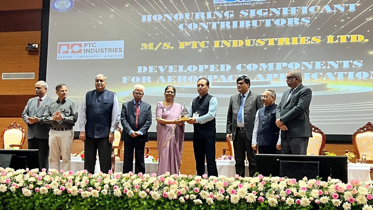 PTC Industries (@ptcil) on Twitter photo ๐ ๐ฃ๐ฟ๐ผ๐๐ฑ ๐ ๐ผ๐บ๐ฒ๐ป๐ ๐ณ๐ผ๐ฟ ๐ฃ๐ง๐ ๐๐ป๐ฑ๐๐๐๐ฟ๐ถ๐ฒ๐! ๐
Yesterday, at the Seminar on ๐๐ฑ๐๐ฎ๐ป๐ฐ๐ฒ๐ฑ ๐ ๐ฒ๐๐ฎ๐น๐น๐ถ๐ฐ ๐ ๐ฎ๐๐ฒ๐ฟ๐ถ๐ฎ๐น๐ ๐ณ๐ผ๐ฟ ๐๐ถ๐ฟ๐ฐ๐ฟ๐ฎ๐ณ๐ & ๐๐ป๐ด๐ถ๐ป๐ฒ๐ organised by Hindustan Aeronautics Limited at Bengaluru, PTC Industries was honoured as a ๐ ๐ฃ๐ฟ๐ผ๐๐ฑ ๐ ๐ผ๐บ๐ฒ๐ป๐ ๐ณ๐ผ๐ฟ ๐ฃ๐ง๐ ๐๐ป๐ฑ๐๐๐๐ฟ๐ถ๐ฒ๐! ๐
Yesterday, at the Seminar on ๐๐ฑ๐๐ฎ๐ป๐ฐ๐ฒ๐ฑ ๐ ๐ฒ๐๐ฎ๐น๐น๐ถ๐ฐ ๐ ๐ฎ๐๐ฒ๐ฟ๐ถ๐ฎ๐น๐ ๐ณ๐ผ๐ฟ ๐๐ถ๐ฟ๐ฐ๐ฟ๐ฎ๐ณ๐ & ๐๐ป๐ด๐ถ๐ป๐ฒ๐ organised by Hindustan Aeronautics Limited at Bengaluru, PTC Industries was honoured as a