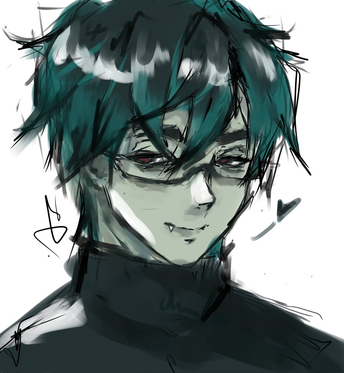 I'm back &gt;:-3 sketching ivaannn 

#alienstagefanart #art #alienstage #fanart #digitalart