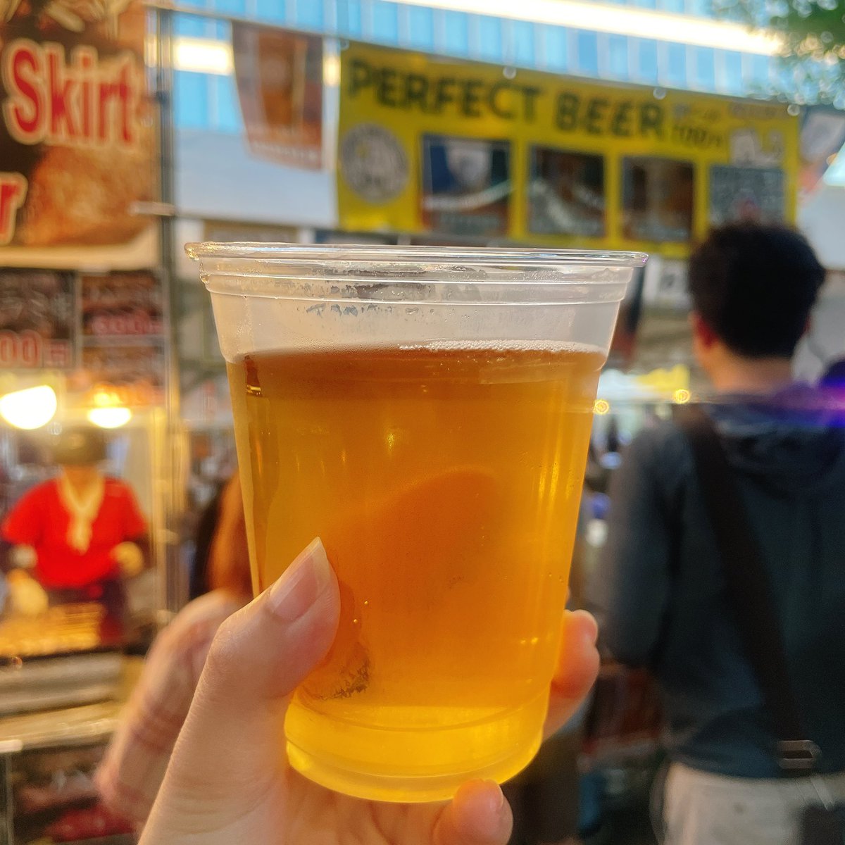 yuiiiooo_11's tweet image. 中野の沖縄祭！✨🌺
いきたかったパーフェクトビール！
#perfectbeer