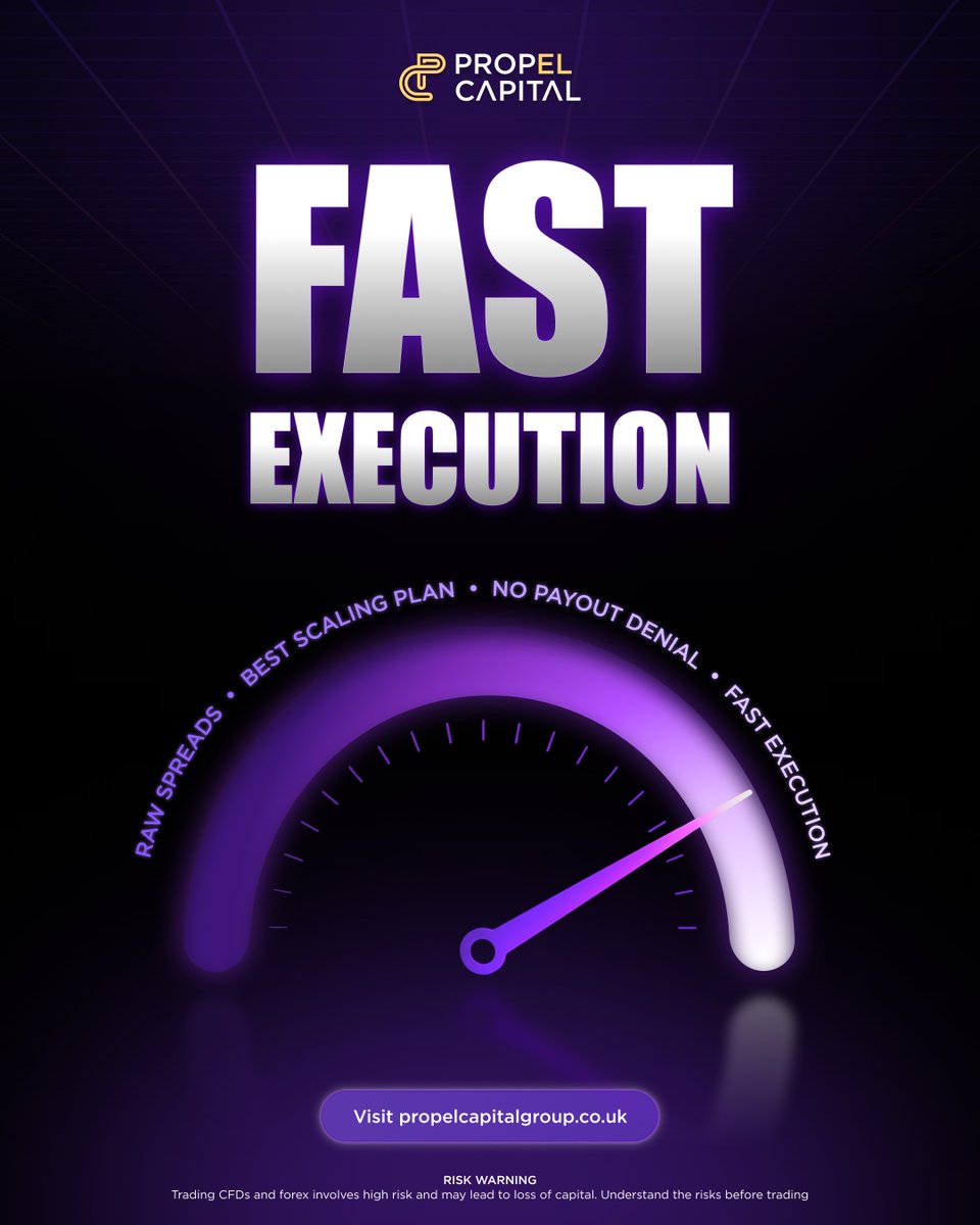 📊 Take Your Trading to the Next Level with Propel Capital

Propel Capital delivers FAST execution and RAW spreads—giving you the edge you need in every trade.
Experience the difference at 👉 propelcapitalgroup.co.uk