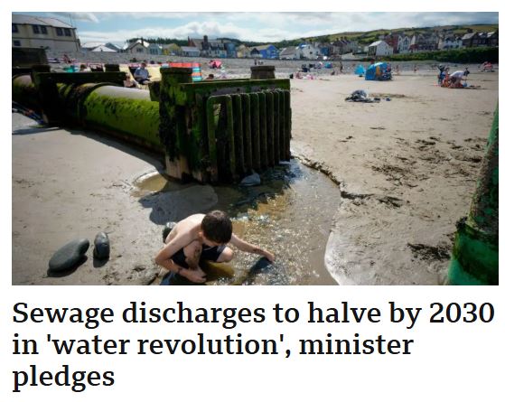 peterjbirks's tweet image. If you are a government in a bit of shit, a new "pledge" or "target" are a pair of long-established tactics to try to take the heat off. If it's a sewage target, that's rather apt.