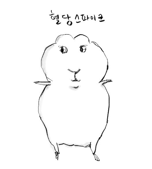 kkuichyu's tweet image. 혈당스파이크 기니