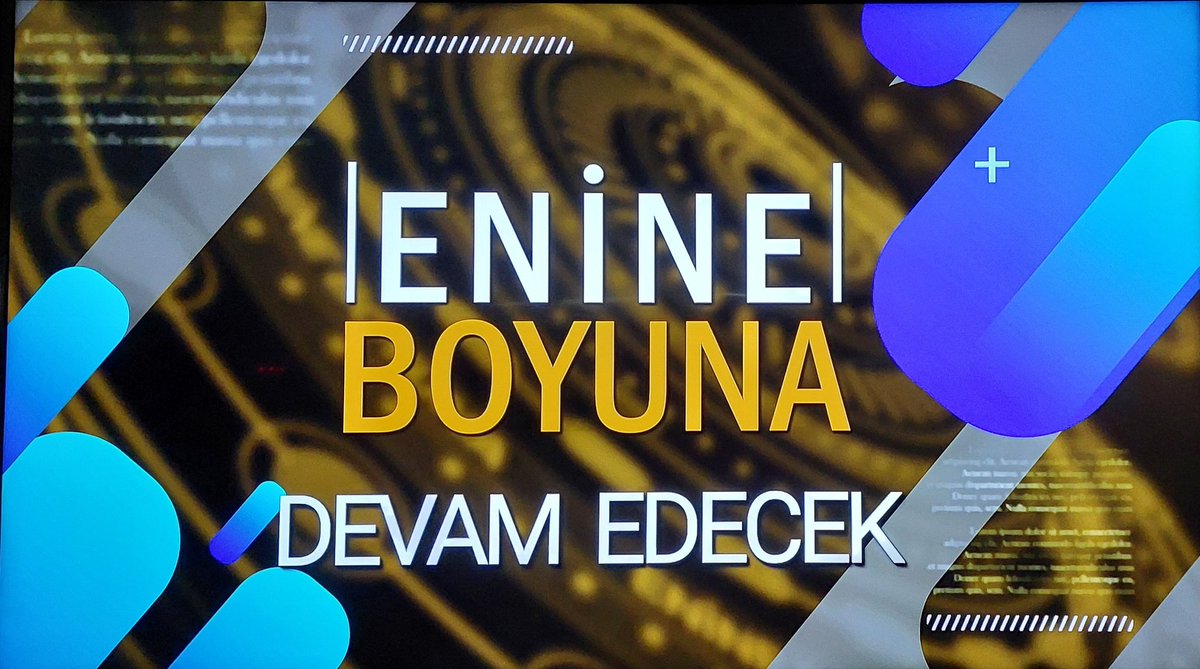 Enine Boyuna TRT 1'de devam ediyor...