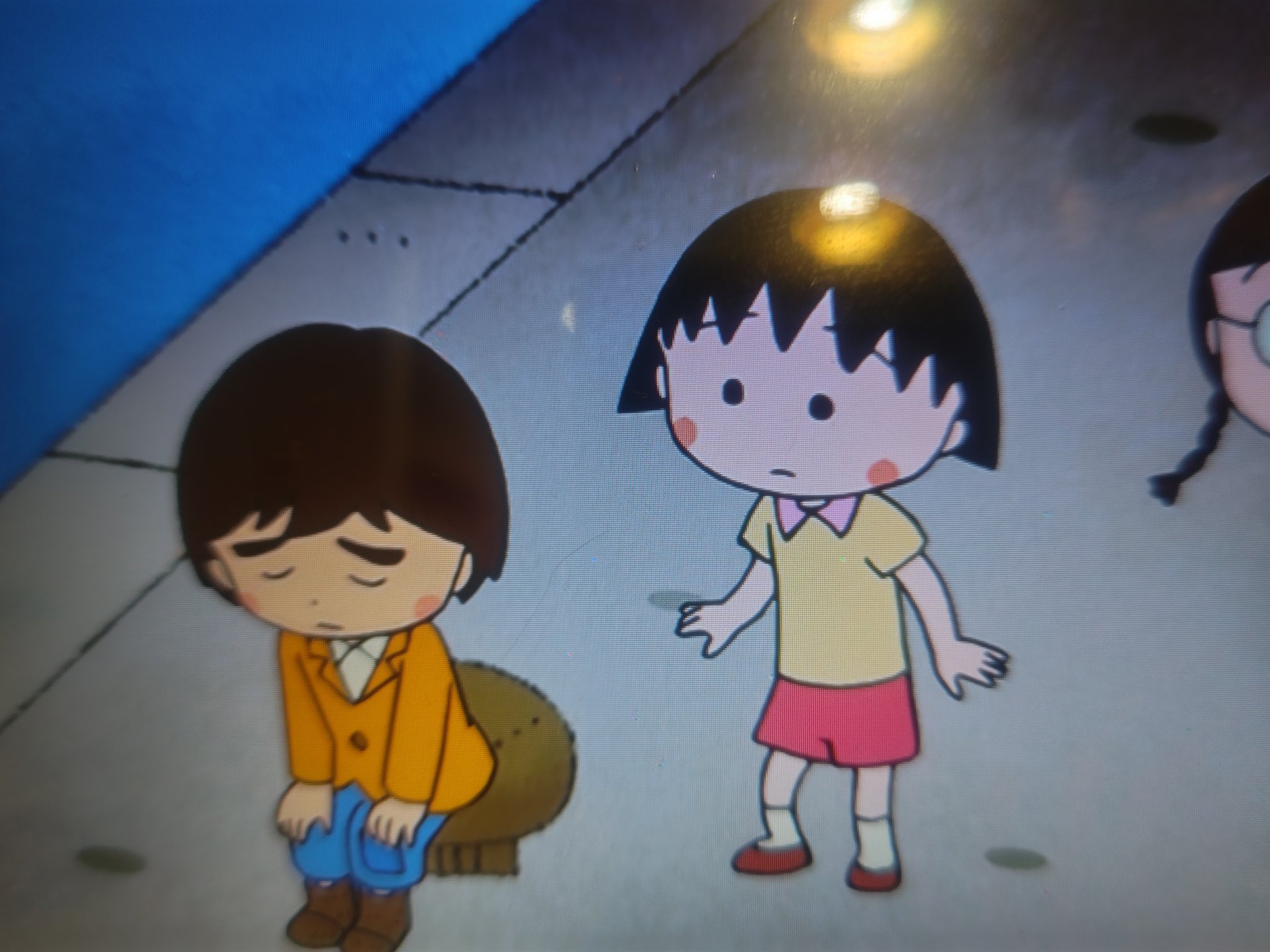 まるちゃん絵画２点 まるちゃん絵画2点 せいようにたたずみたいもの on X:
