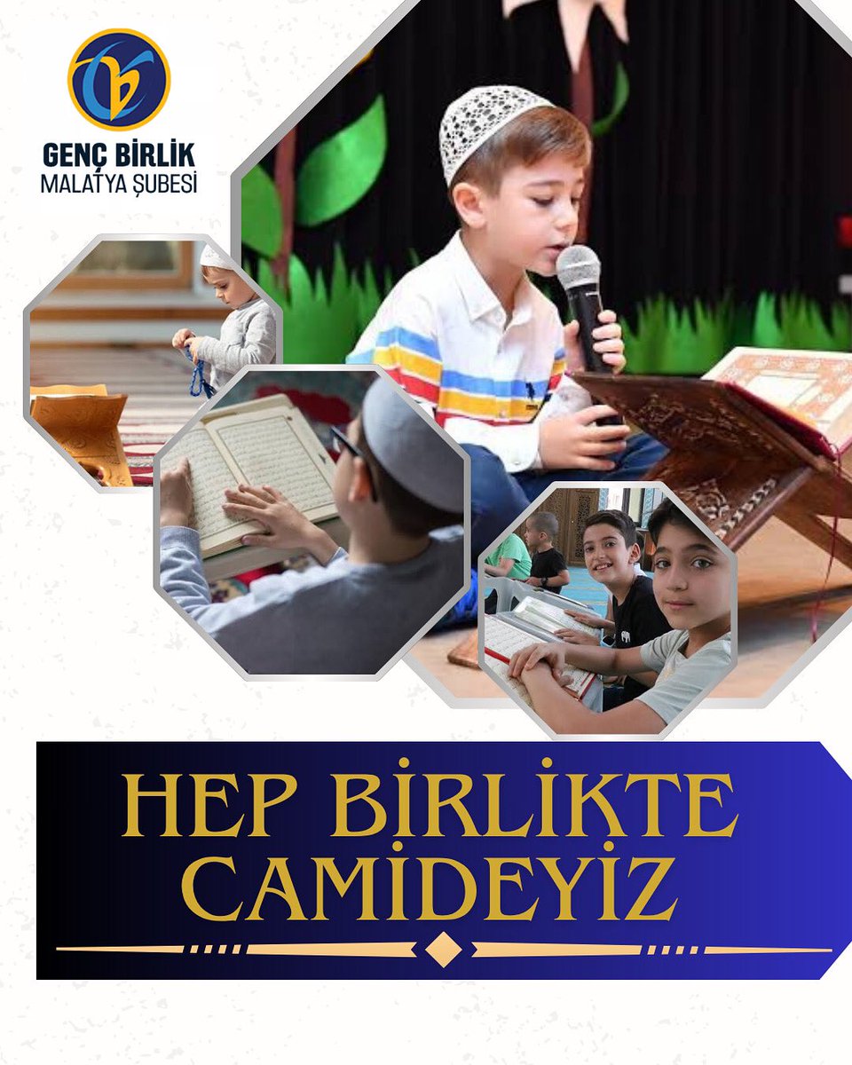 gencbirlik44's tweet photo. 🕌 Hep Birlikte Camideyiz! 🤲
Genç Birlik Malatya İl Başkanlığı olarak, yaz Kuran kurslarındaki yavrularımızla buluşuyoruz!

"Hep Birlikte Camideyiz" programımız kapsamında; camilerimizde ikramlar dağıtacak, güzel etkinliklerle çocuklarımızın gönüllerine dokunacağız. https://t.co/r8xG8NYBJY