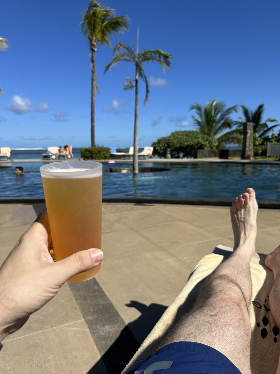 Much needed break away from the UK. Looking forward to lots of golf and big game fishing.