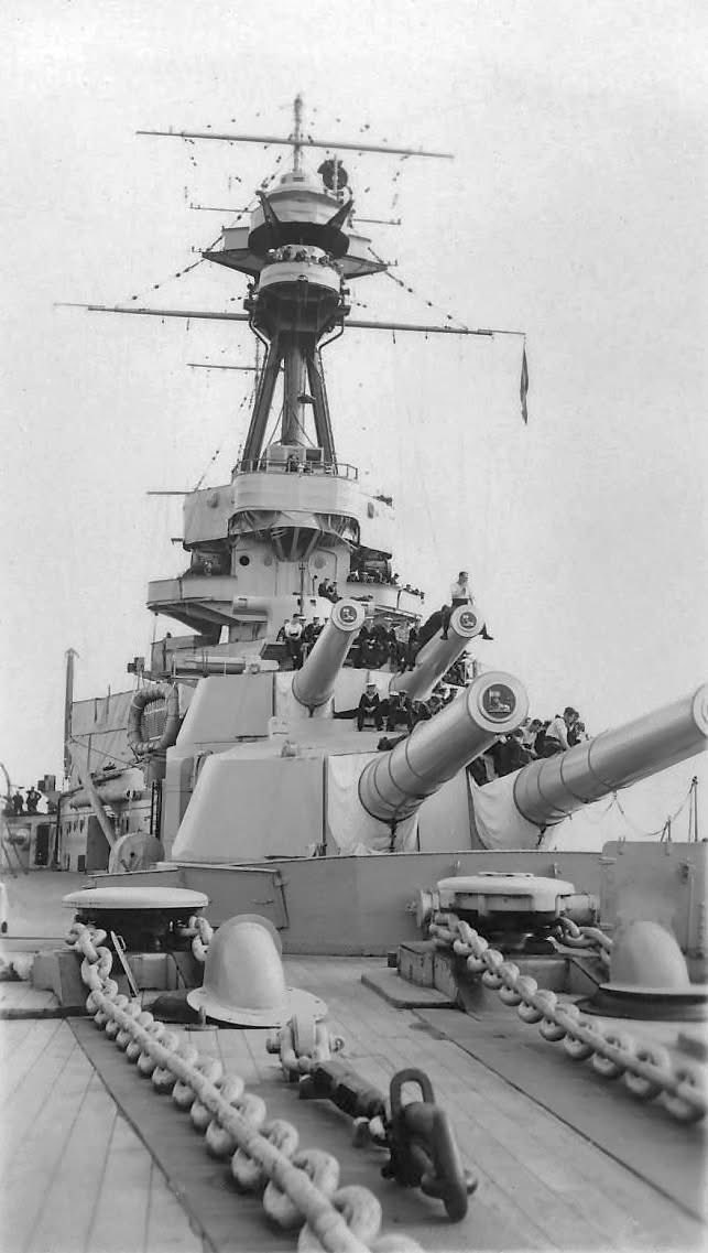 Revenge Class Dreadnought Battleship HMS Ramillies.