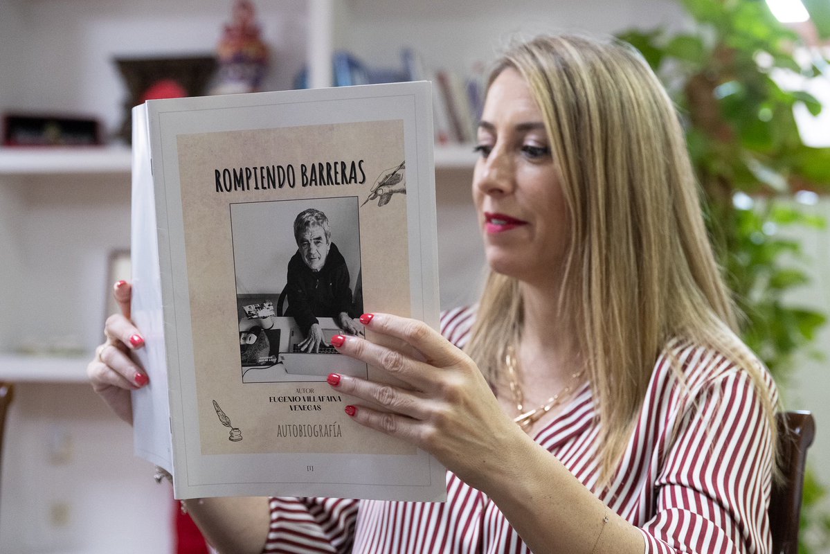 MGuardiolaM's tweet image. Conocí a Eugenio en los pasados JEDES, y hoy su historia vuelve a emocionarme. Su vida es una lección de superación que nos inspira a creer en la capacidad de las personas para superar sus metas.

Como presidenta de la @Junta_Ex tengo un propósito claro: seguir rompiendo barreras…