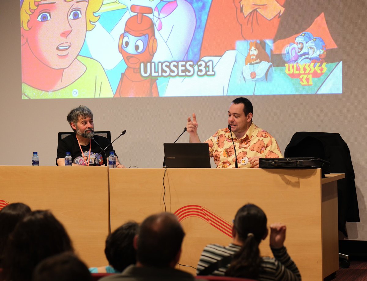 JorgeIvanArgiz's tweet image. Cerré la mañana del sábado del #celsius2025 hablando de ULISES 31 con @lord_migeru en la sección Las series de nuestra vida. Una serie sorprendente, atrevida y que con retazos de muchas cosas creó algo poderoso y memorable