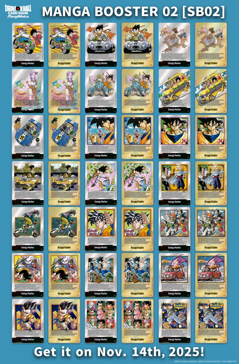 SB02 Card Reveals] Finally, here are the 21 different Energy