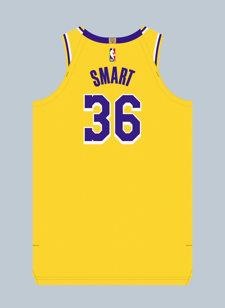 EtienneCatalan's tweet image. If Marcus Smart decides to wear #36 for the @Lakers, he will become the first player to wear this number in Lakers' history. #NBA