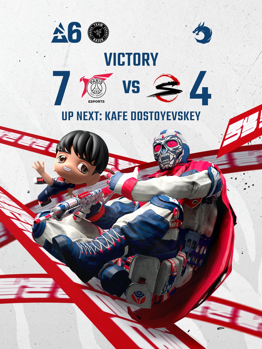 psgtalonr6's tweet image. We take Map 1. Let&apos;s keep it rolling. 💪
Kafe&apos;s up next! ⏭️
