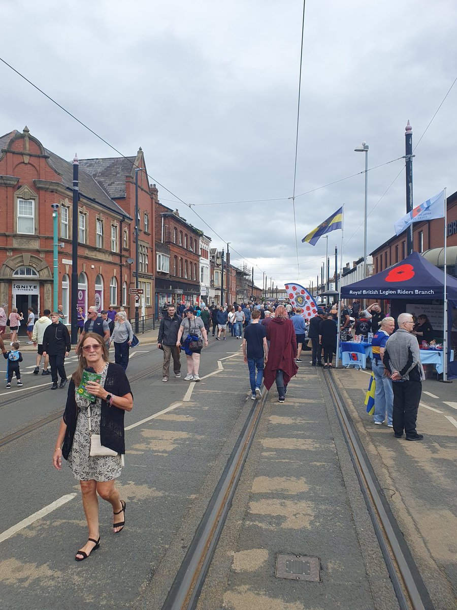 Prestonphonebox's tweet image. Tram Sunday Fleetwood