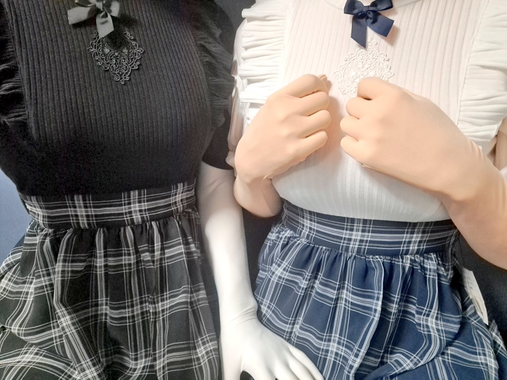 goroubee1's tweet image. 可愛いお洋服、ペアルックで着てみた✨