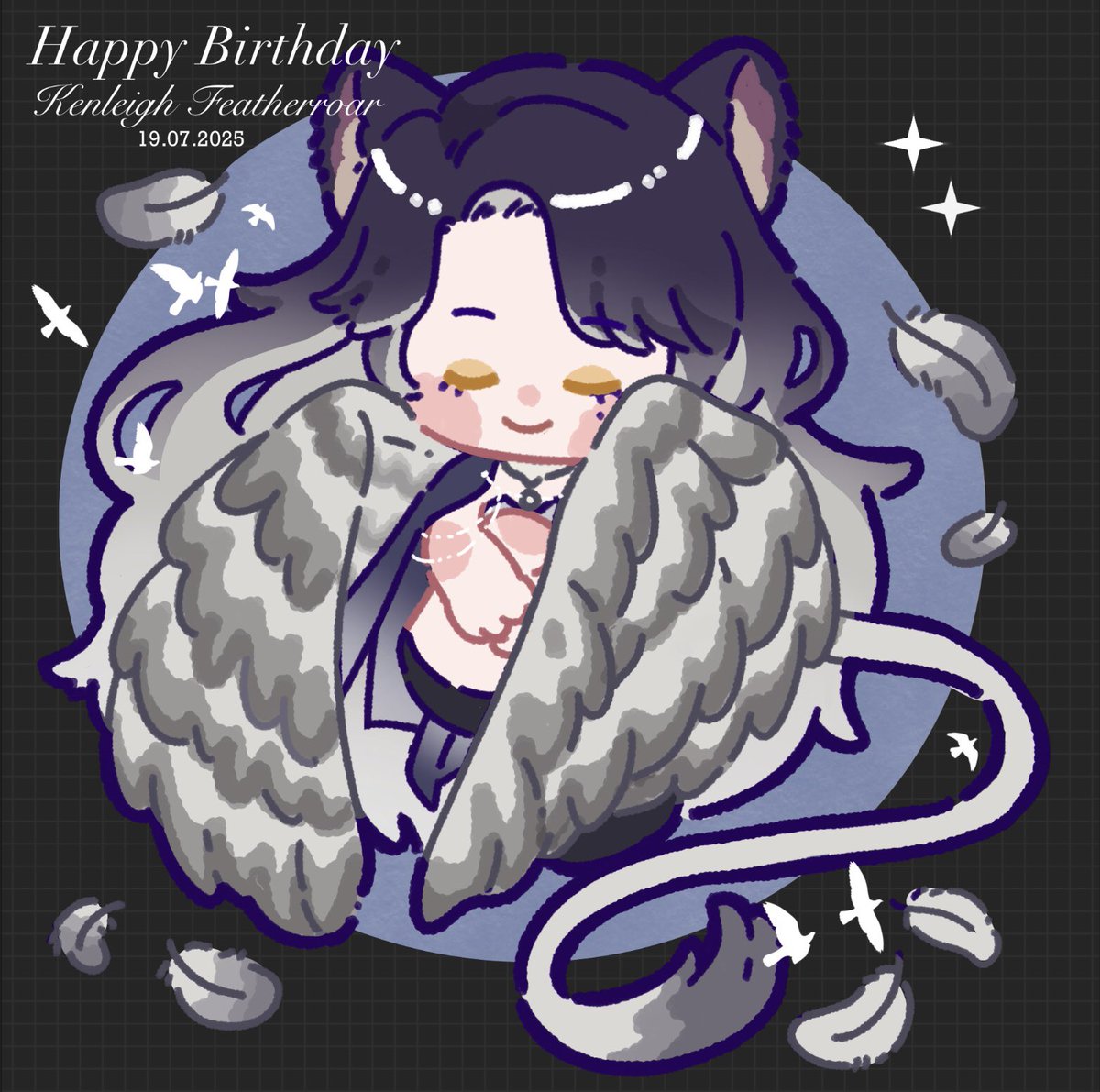 Astereae180's tweet photo. Happy belated birthday นะคะคุณเคนนน 🥳🥳🎉🎊🎁
#KryffinDraw https://t.co/aS1sP0XflX
