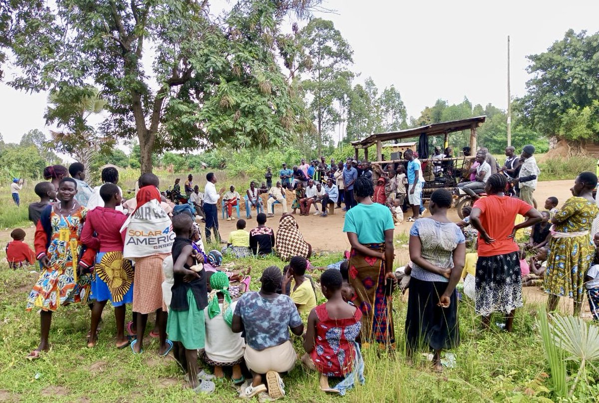 LAlionzi's tweet image. Yesterday evening, Jiako—Arivu gathered in unity to receive the message of true leadership—one that seeks to lift every soul in Arua City.
Alionzi Lawrence Dangote
Arua City Mayor 2026–31