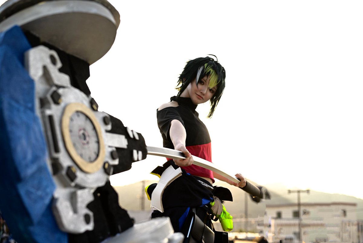 maru_to_cos's tweet image. *cos 🌈🕒/💡

#にじさんじコスプレ
#tmaf
#TMAF2025