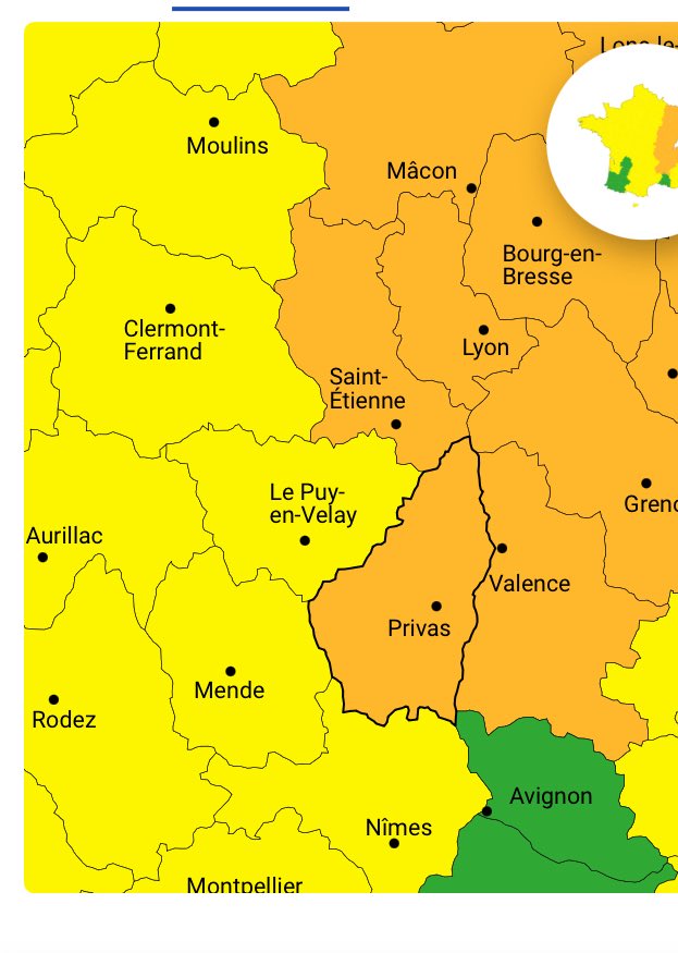 ⚠️⚡️ Nouvelle #vigilanceOrange aux #orages notamment en #Drôme et en #Ardèche. 
facebook.com/share/p/12Kyqs…